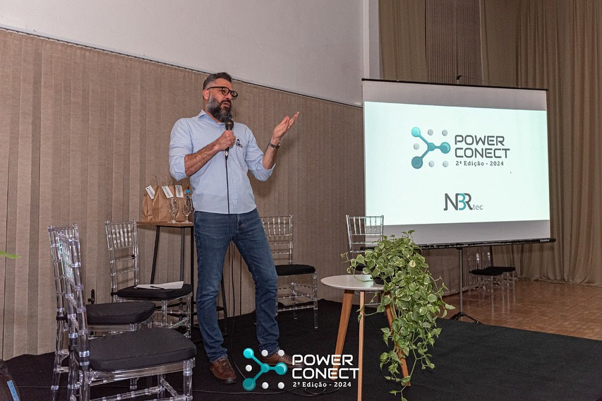 Rafa Palma no II Power Connect da NBRtech em Panambi